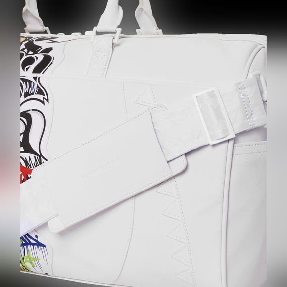 ๐SPRAYGROUND๐ฆ Halfgraff Duffle Bag Cosplay Great! - Picture 8 of 11